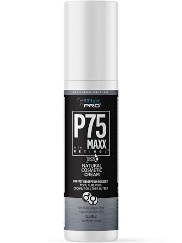 BIOLABS PRO Progest Cream P75 Maxx 5000 mg Progest per bottle - Two Month Supply - 3oz
