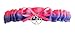 Hot Pink Satin Pink Purple Bisexual Wedding Toss Bridal Garter - Heart Charm