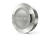 Pouches Aluminium Dose mit Entsorgungsfach für Nicopods/Snus/Chewing Bags/Kautabak von Velo/Lyft/Oden's/Siberia UVM. (Silber)