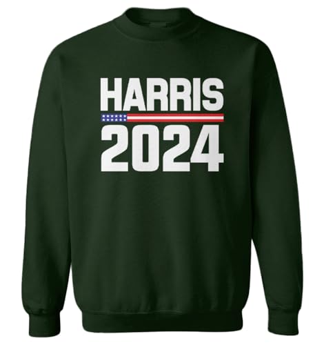 Haase Unlimited Harris 2024 - Vote President Election Toddler Fleece Crewneck Sweater