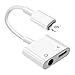 Produktbild CAICOME Kopfhöreradapter für iPhone Adapter für 3,5-mm-AUX-Audioadapter-Buchsenkabelteiler für iPhone XS Max iPhone XS / 7 / 7plus 8 / 8plus 3,5-mm-Kopfhöreranschluss Dongle-Unterstützung
