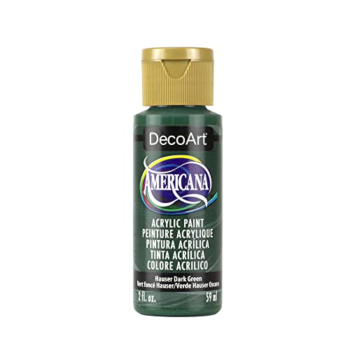 Image of DecoArt Americana Acrylic Paint, 2-Ounce, Hauser Dark Green