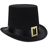 Sombrero clásico de mago con negro o verde que combina encanto vintage y estilos modernos para eventos llamativos y vintage