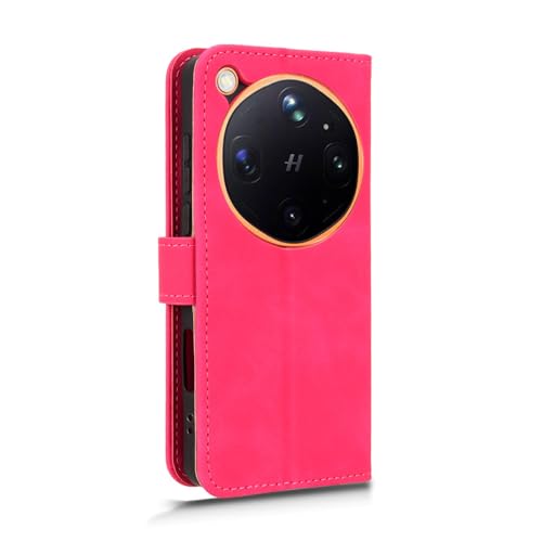 Image of for Oppo Find X9 Ultra 5G Leather Case Skin Feel Anti Drop Wallet Stand Flip Phone Cover - Rose