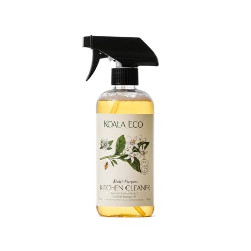 Koala Eco Multi-Purpose Kitchen Cleaner - with Australian Lemon Myrtle & Mandarin Essential Oil - 16 oz (6 Pack)