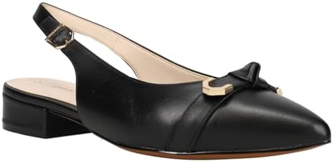Cole Haan Women's Menlo Skimmer Pump, Black Leather, 8 | Image 1