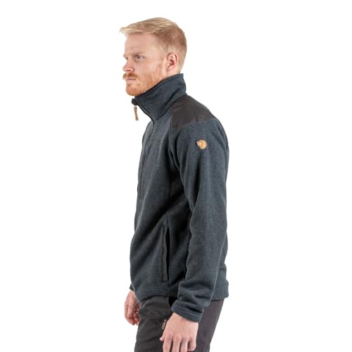Image of Fjallraven Buck Fleece Men's Jacket - Warm Durable Full Zip Midlayer for Hiking Trekking Outdoor Layering