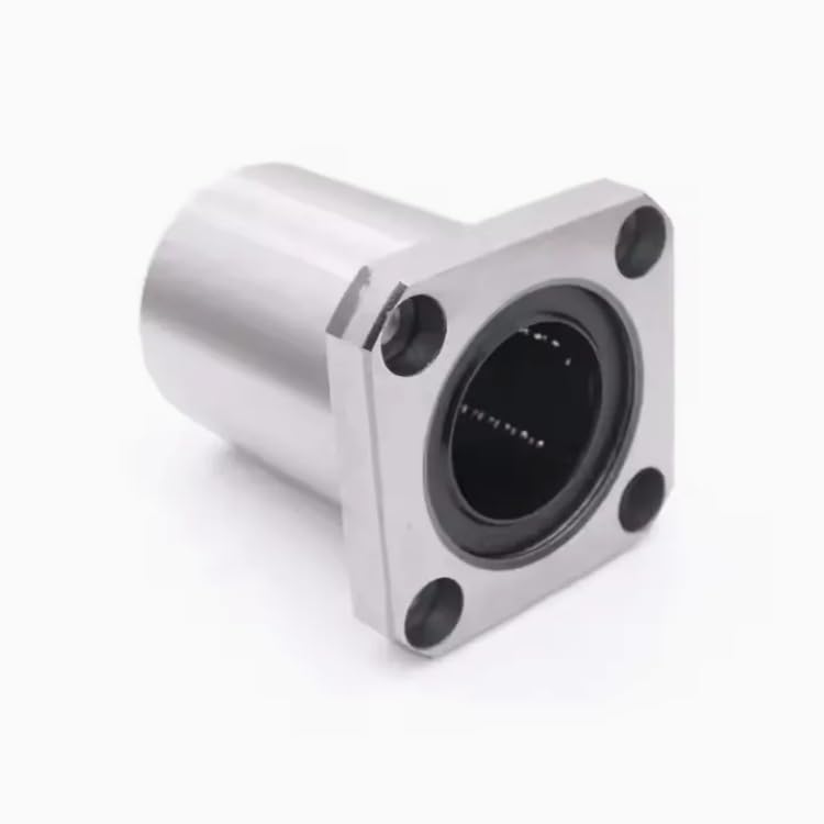 LMK 20UU Square Flange Linear Motion Bearing 20 mm Inner Diameter Linear Ball Bushing Bearing for CNC Machines, 3D Printers, Robotics & Industrial Automation Pack of 2-image-11