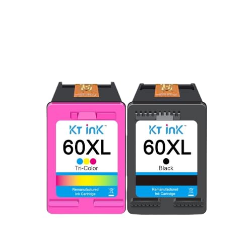 Cartouche d'encre 60XL jet d'encre compatible DeskJet D2560 F4200 noir couleur haute capacité