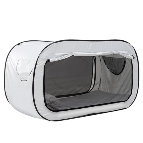 Carpa de camping ligera y espaciosa plegable doble miniatura 1
