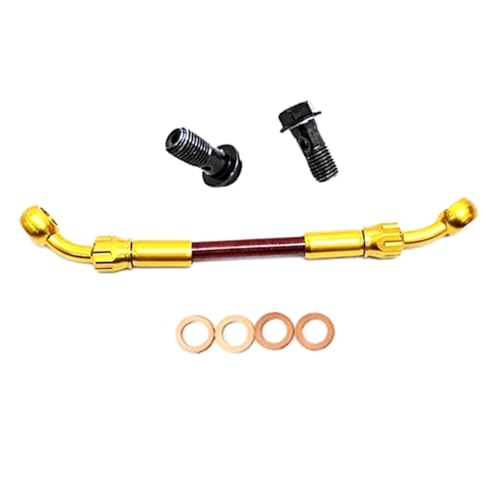 Tuyau embrayage hydraulique AN3 tressé anti-dilatation pour moto 2,6m