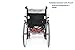 Karman S-ERGO 305 Lightweight Ergonomic Wheelchair S-Ergo305Q18RS, 29 lbs., Quick Release Wheels, Frame Rose Red, Seat Size 18