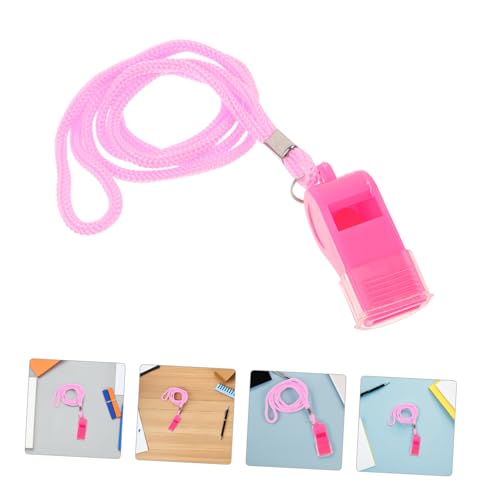 Set de 6 silbatos deportivos rosas para entrenadores miniatura 3