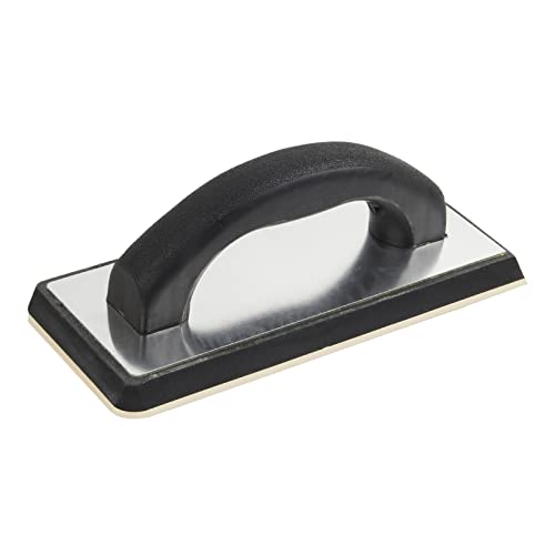 Mllepjdh Truelle de plâtrage en caoutchouc pour béton, mur, mastic, revêtement sec, plâtre, joint, tuile, truelle sèche, spatule à béton, outil de carrelage 24 x 10 cm