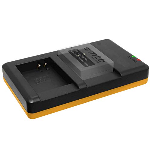 Cargador Doble (Corriente, USB) para Canon NB-10L / PowerShot G15, G16, G1 X, G3 X, SX40 HS, SX50 HS, SX60 HS/Fuente de alimentación Incluido