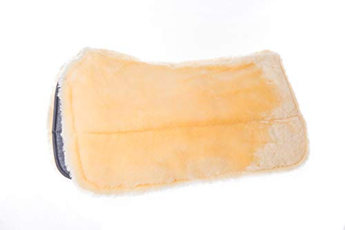 Coussinet western en peau d'agneau naturel et finitions haut de gamme - 4