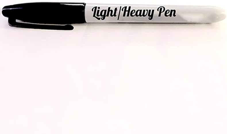 SUMAG Light and Heavy Pen Magic Tricks Can't be Lifted Pen Magic Close up Street Illusions Gimmicks Mentalism Props Funny
