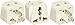 CKITZE BA-16-3P Grounded Universal 2-in-1 Type I Plug Adapter - 3 Pack
