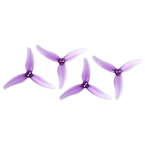 3525 3.5x2.5x3 3.5Inch CW CCW PCプロペラドローンモデルと互換性のある3.5 4.5 FPVレーシングドローンのブラシレスモーター(2Pairs 3630 Purple)