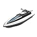 AIPUPU Barca RC competitiva a 4 canali, motoscafo RC Elettrico Wireless ad Alta velocità 25 km/h, Nave RC a Doppio Motore per Yacht con Ricarica USB, Giocattoli d'Acqua all'aperto Estivi Regalo per