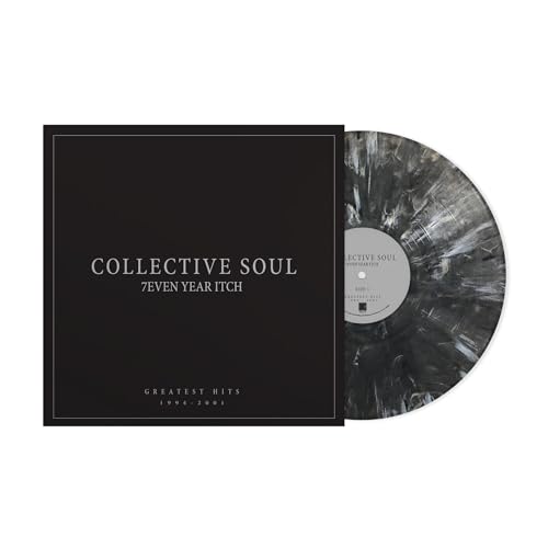 Album Art for 7even Year Itch Greatest Hits 1994-2001 Black & Gray Marble Vinyl LP by Collective Soul