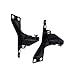 Pair Car Front Bumper Headlight Bracket Mount for Audi A4 S4 RS4 Quattro B7 Seat Exeo 8E0805363 8E0805364 Bumper Bracket Mount Holders Left & Right