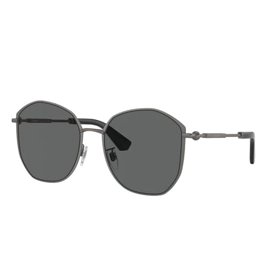 Burberry Óculos de sol feminino BE3153D 131687 57, ■Cor da armação: Cinza escuro ■Cor da lente: Cinza escuro, M, ■Cor da armação: Cinza escuro ■Cor da lente: Cinza escuro, Médio