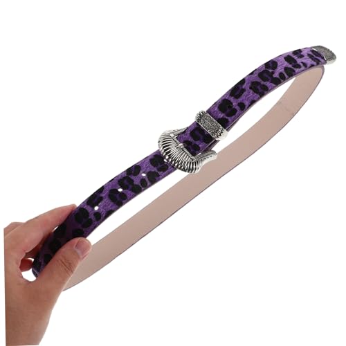 NOLITOY Vintage Leopard Print Wide Belt for Women Buckle Mood Enhancing Colors for Casual Outfits and Outdoor4