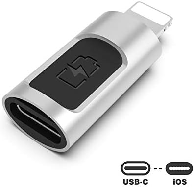 USB-C to iOS Converter,Type C Female to iOS Phone 5V 2.4A USB C Charge Adapter Compatible iOS Phone Xs max Phone 8 8 Plus 7 7 Plus 6s 6s Plus 6 6 Plus