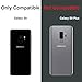 TORU [CX PRO] Wallet Cover Designed for Galaxy S9 Case with Card Holder, Mirror & USB Adapter - Purple