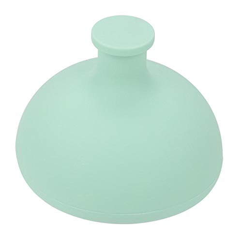 Chest Physical Therapy Cup, Silicone Palm Cup Digest Helper Phlegm Burping for Baby Toddler Infant Green White(Green)
