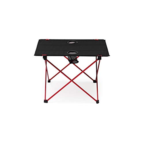 VejiA Mesa Plegable para Picnic y Acampada, Suministros para Senderismo y Pesca al Aire Libre, Escritorio Plegable Ligero portátil