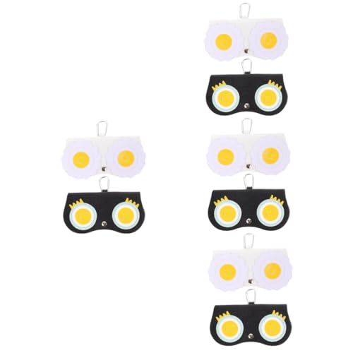 Sacs de rangement pour lunettes de soleil motif floral Healvian lot de 8 étuis