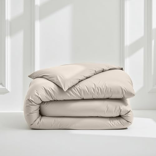 Image of Italic Luxe 100% Australian Cotton Bedding Bundle - Sand Color, Full Size - 400 Thread Count - Soft, Durable & Silky - Includes Fitted Sheet, Flat Sheet & Pillowcases