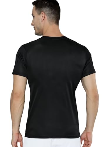 Image of LEOTUDE Regular Fit Half Sleeve Round Neck Tshirt for Men Combo (Pack of 3)