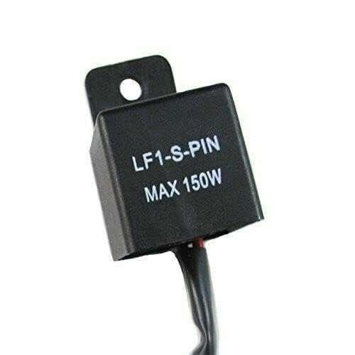 Motorcycle Turn Signal Lights Hyper Flash 2-Pin Electronic LED Flasher Relay New