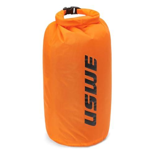 USWE Torr 2L DrySack - Bolsa impermeable ultra resistente para mochilas de hidratación, perfecta para senderismo y ciclismo - Compacta, ligera, con cierre enrollable para aventuras al aire libre (Naranja, 2L)