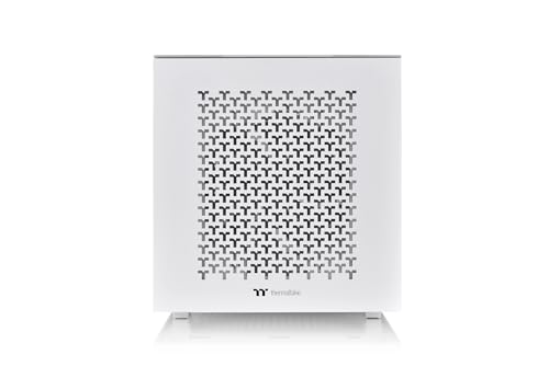 Thermaltake Divider 200 TG Air Snow Micro boîtier micro ATX panneau latéral fenêtré verre trempé pas d'alimentation PS2 USBAudio - vue 6