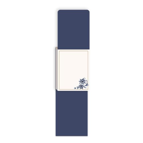 Image of Punch Studio Kraft Sprigs Holiday Pocket Notepad (50546)
