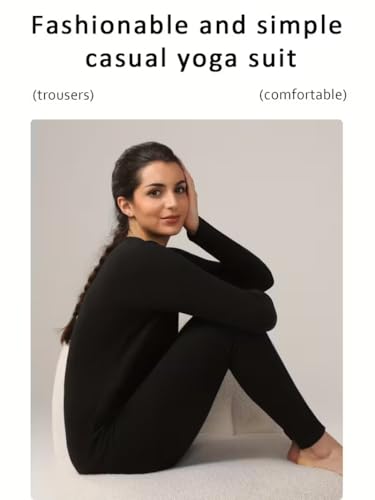 Image of Celary Women's Thermal Set ||Warm Winter Innerwear with Full Sleeves & Bottoms || Soft Cotton Blend Base Layer for Cold Weather