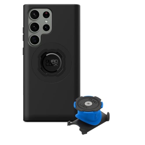 Image of Quad Lock Stem /Handlebar Bike Phone Holder Kit with MAG Phone Case for Samsung Galaxy S23 Ultra
