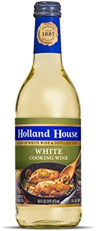 Holland House White Cooking Wine, Ideal for Cooking, Roasting and Marinating, 16 FL OZ