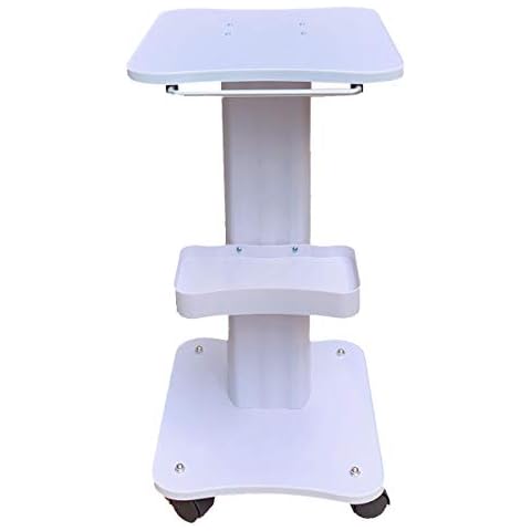 YILIKISS Beauty Salon Rolling Stand, Salon Trolley Stand Trolley Holder Stand with Wheels,Multi-Function Salon Special Cart Lab Mobile Cart Trolley for Home & Salon Use Cover