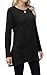 XIEERDUO Plus Size Tops for Women Fall Fashion 2025 Dressy Casual Long Sleeve Shirts for Women High Low Tunic Tops with Pockets Black XXL