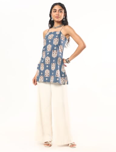 Image of Cotton Rich | Adjustable Back Tie-Up | Casual Ethnic | Short Kurti for Women Latest