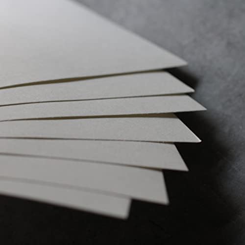 ArtRight Artists' A5 Acrylic Paper Pack of 80 Sheets, 300 GSM; Rough Grain Handmade Sheets for Gouache & Acrylic Media (Papers for Acrylic & Gouache Media)