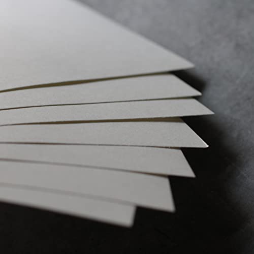 ArtRight Artists' A5 Acrylic Paper Pack of 80 Sheets, 300 GSM; Rough Grain Handmade Sheets for Gouache & Acrylic Media (Papers for Acrylic & Gouache Media)