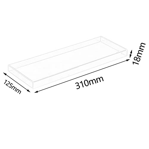 Protector de teclado acrílico de alta transparencia y diseño moderno universal 3