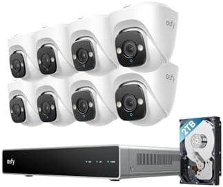 eufy PoE NVR Security System E41,24/7 Recording,Up to 16CH, 2TB H...