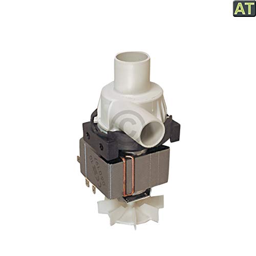 Preisvergleich Produktbild Europart 10001616 Ablaufpumpe Wasserpumpe Waschmaschinenpumpe Laugenpumpe Pumpe mit Pumpstutzen Hanning 100W Waschmaschine passend wie Whirlpool Bauknecht 481236018012
